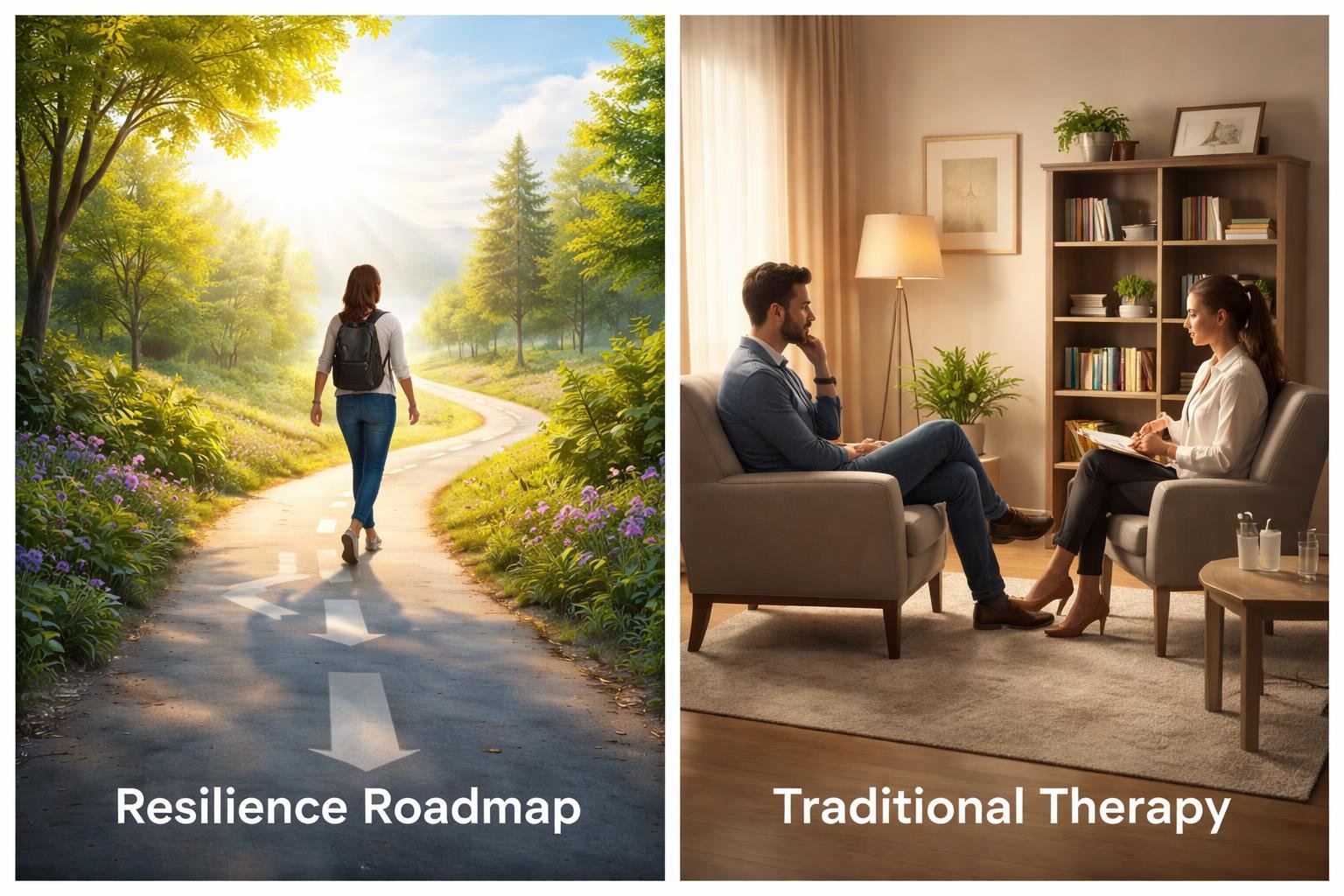 Resilience Roadmap vs. Traditional Therapy San Diego What Is the Difference