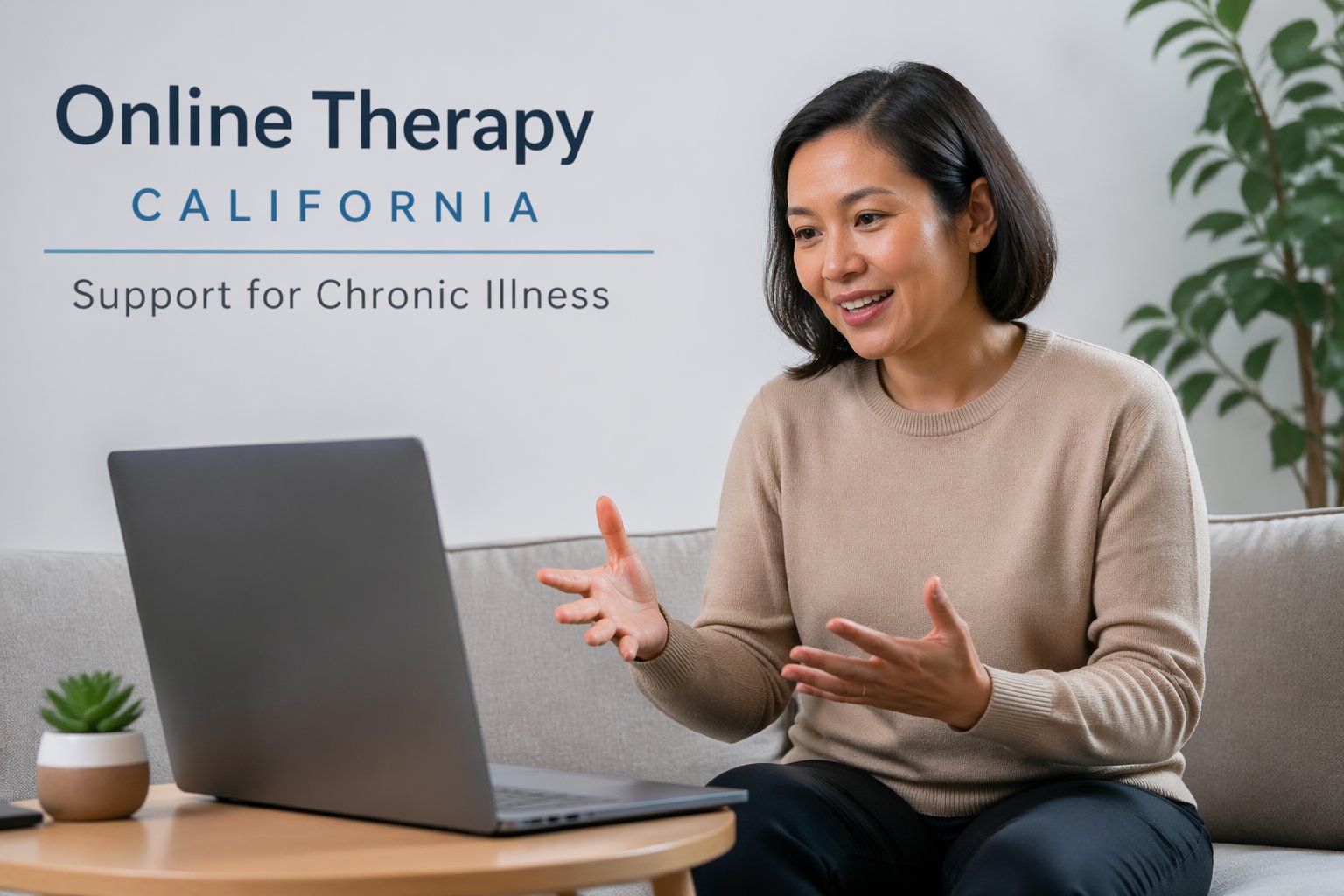 Best Online Therapy in California for Chronic Illness Stress